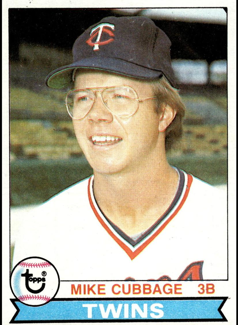 1979 Topps Mike Cubbage #362 card