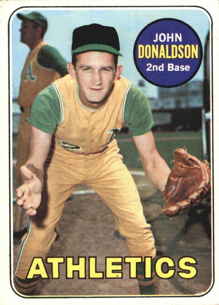 1969 Topps John Donaldson #217 card