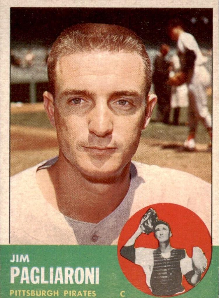 1963 Topps Jim Pagliaroni #159 card