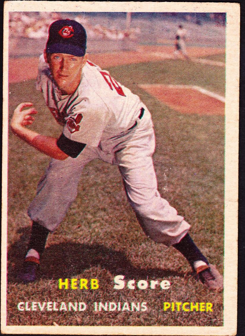 1957 Topps Herb Score #50 card