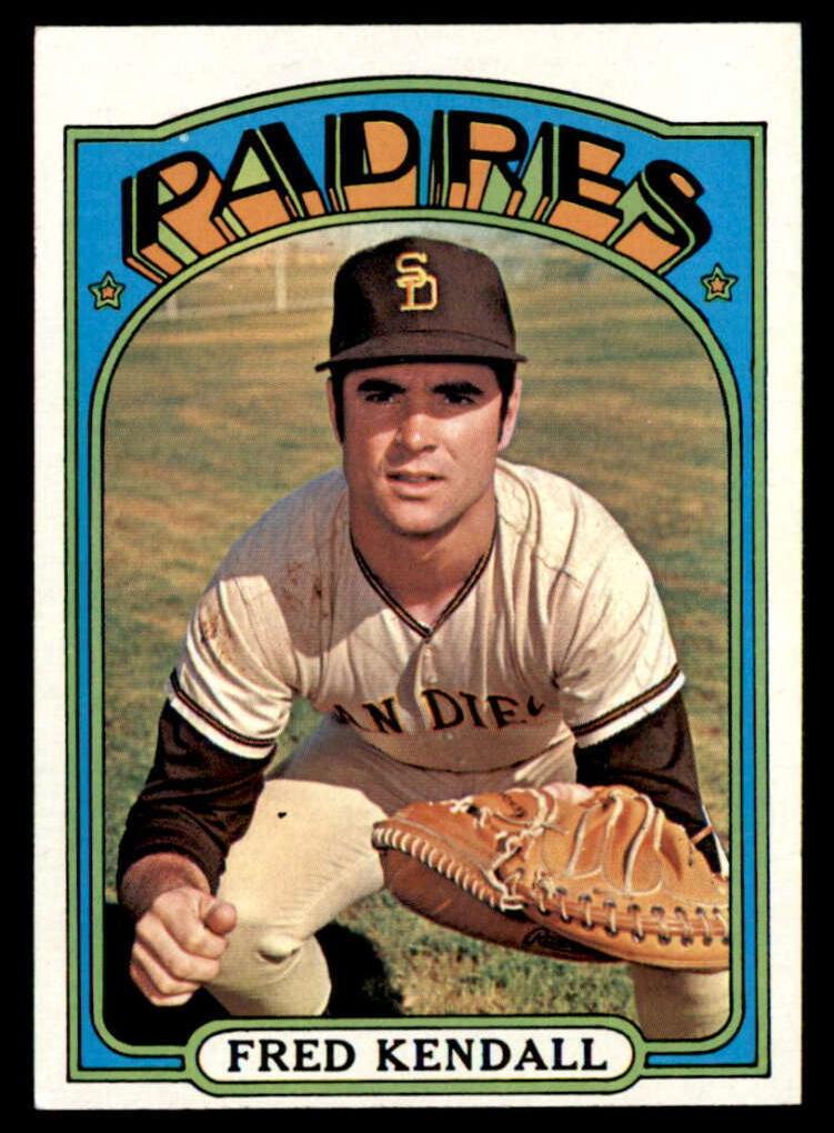 1972 Topps Fred Kendall #532 card