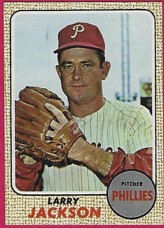 1968 Topps Larry Jackson #81 card