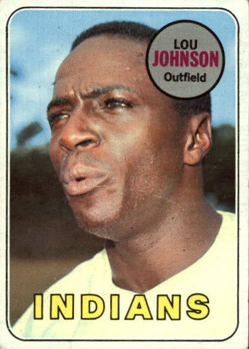 1969 Topps Lou Johnson #367 card