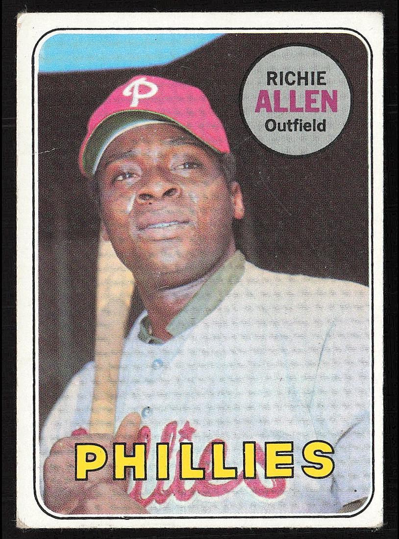 1969 Topps Richie Allen #350 card