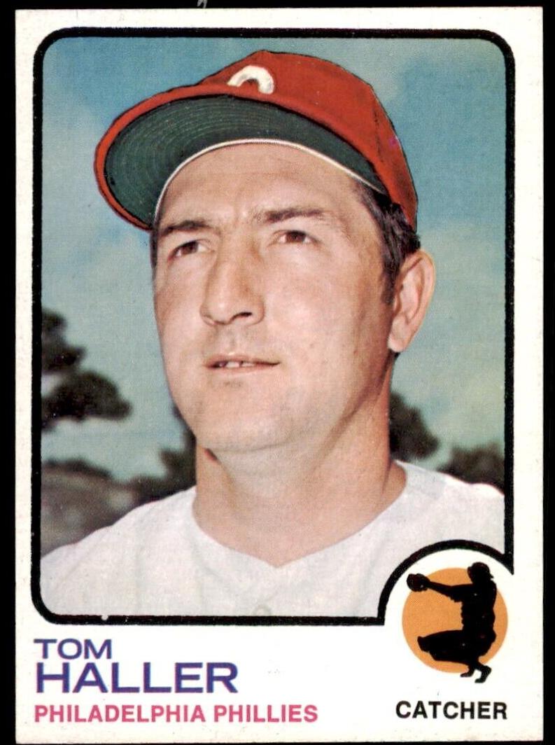 1973 Topps Tom Haller #454 card