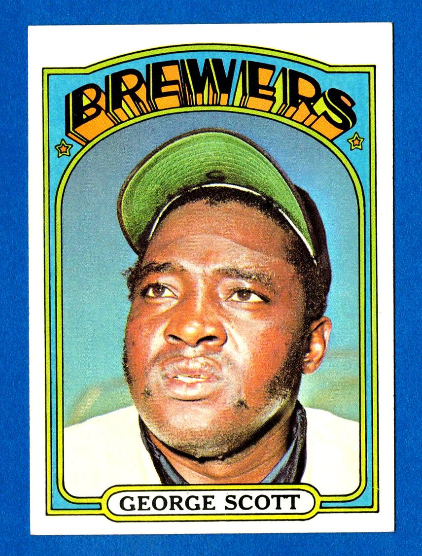 1972 Topps George Scott #585 card