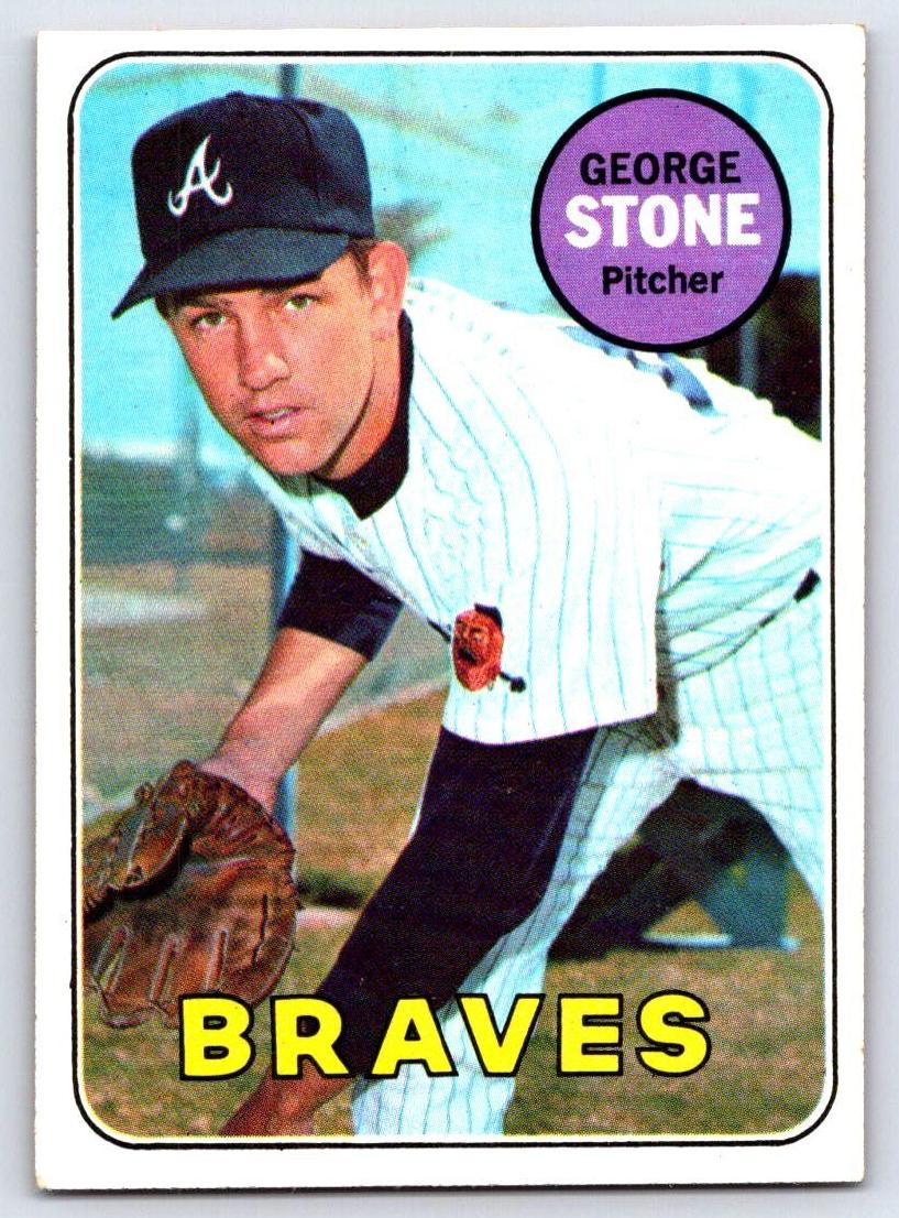 1969 Topps George Stone #627 card