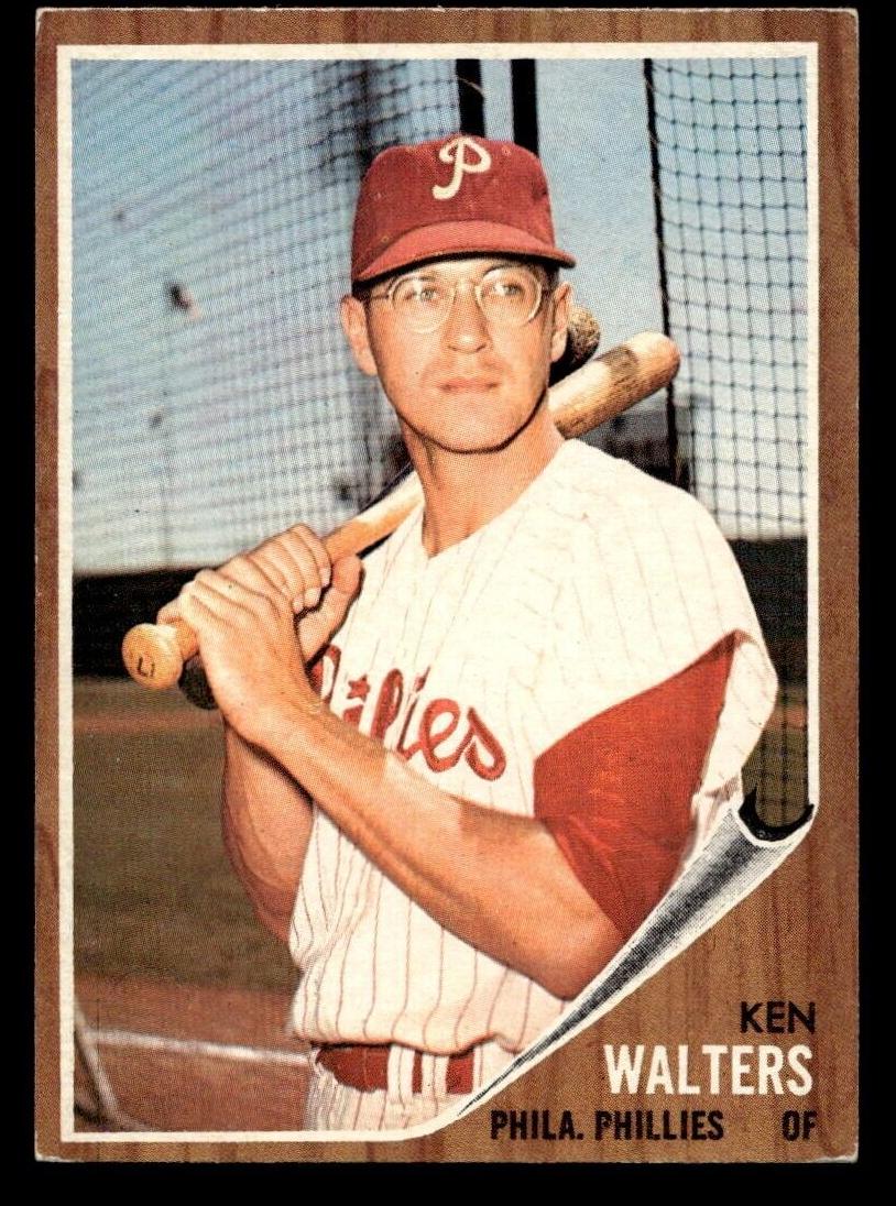 1962 Topps Ken Walters #328 card
