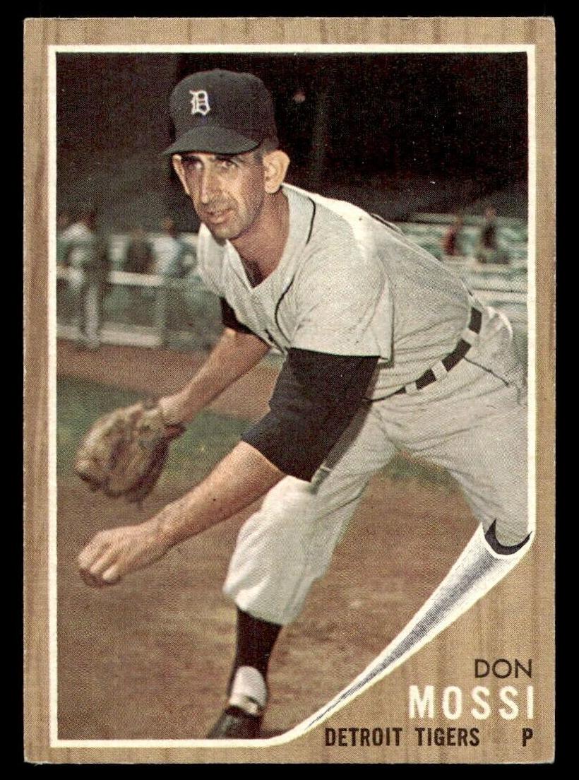 1962 Topps Don Mossi #105 card