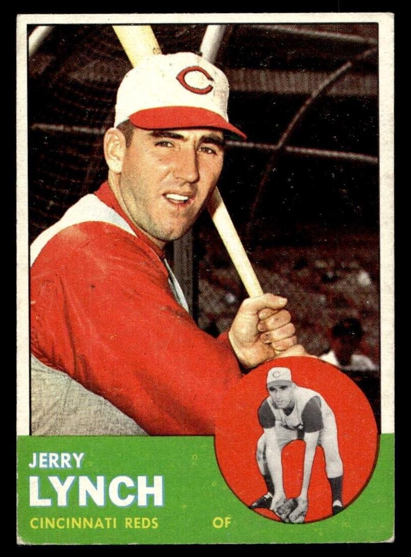 1963 Topps Jerry Lynch #37 card