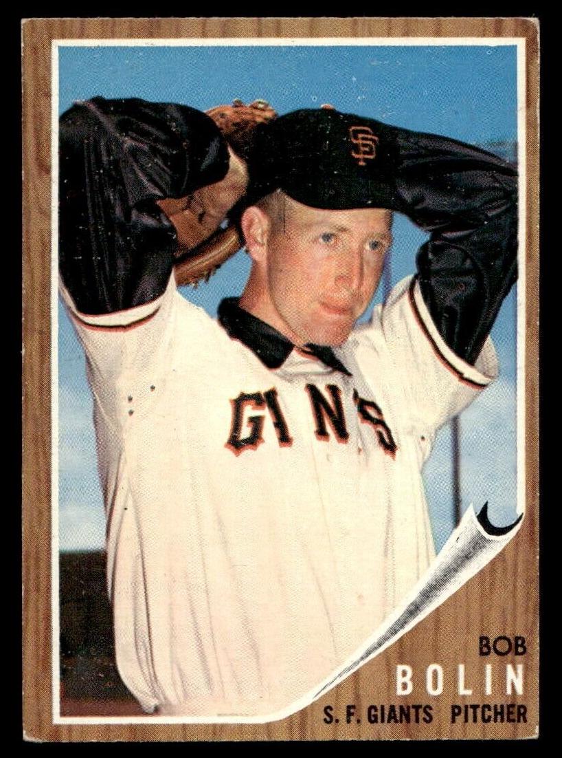 1962 Topps Bob Bolin #329 card