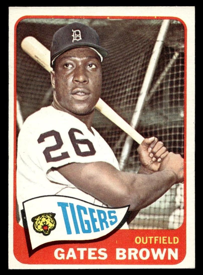 1965 Topps Gates Brown #19 card