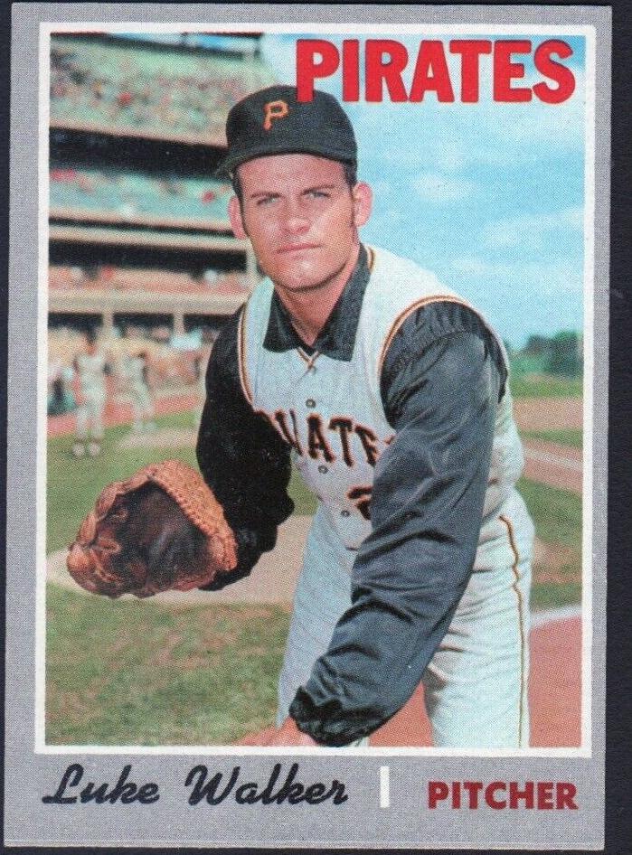 1970 Luke Walker #322