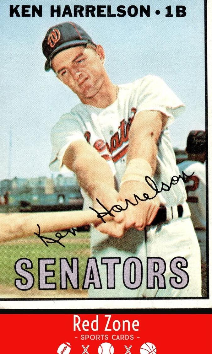 1967 Topps Ken Harrelson #188 card
