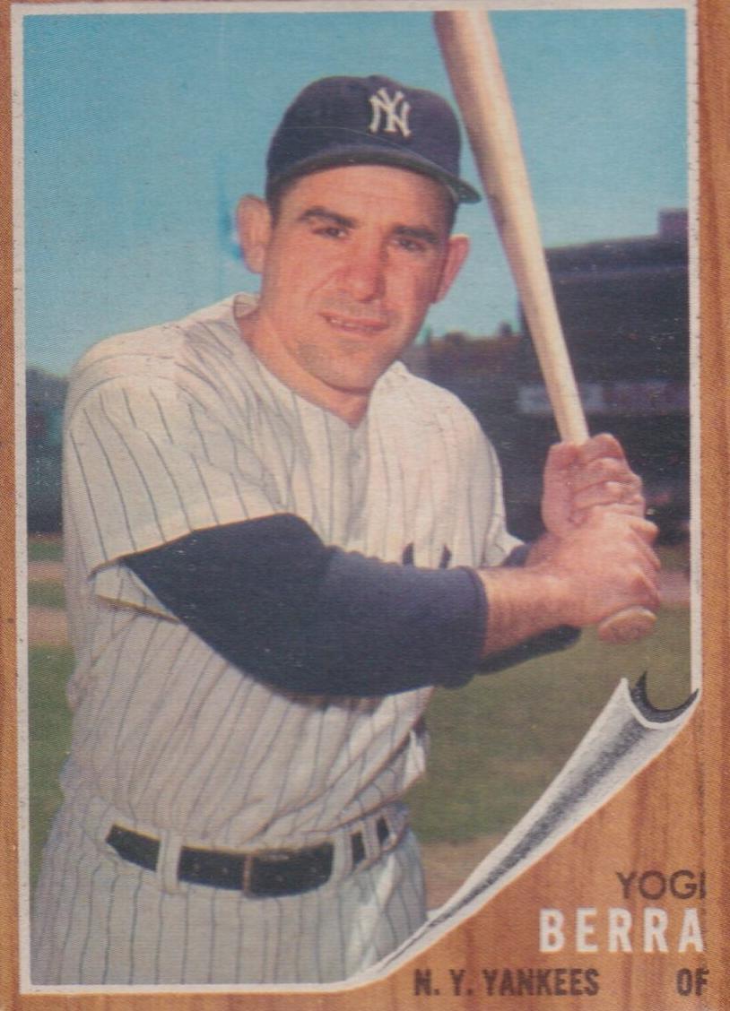 1962 Topps Topps Ex- Mt #360 Yogi Berra front