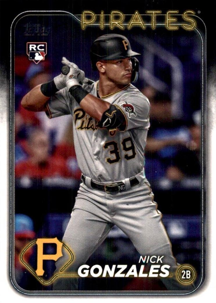 Nick Gonzales 2024 Topps Series 1 card