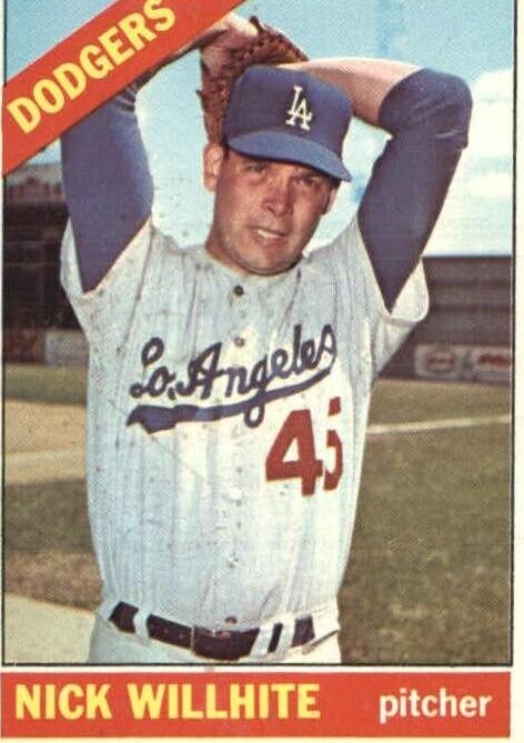 1966 Topps Nick Willhite #171 card