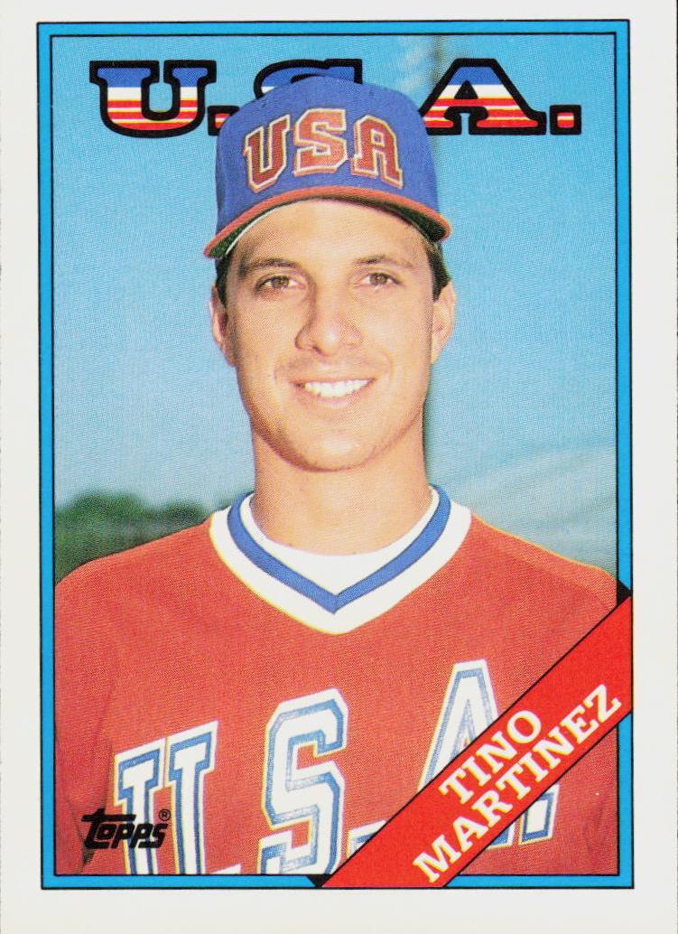 Tino Martinez 1988 Topps Traded Baseball