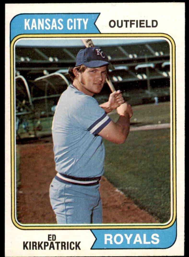 1974 Topps Ed Kirkpatrick #262 card