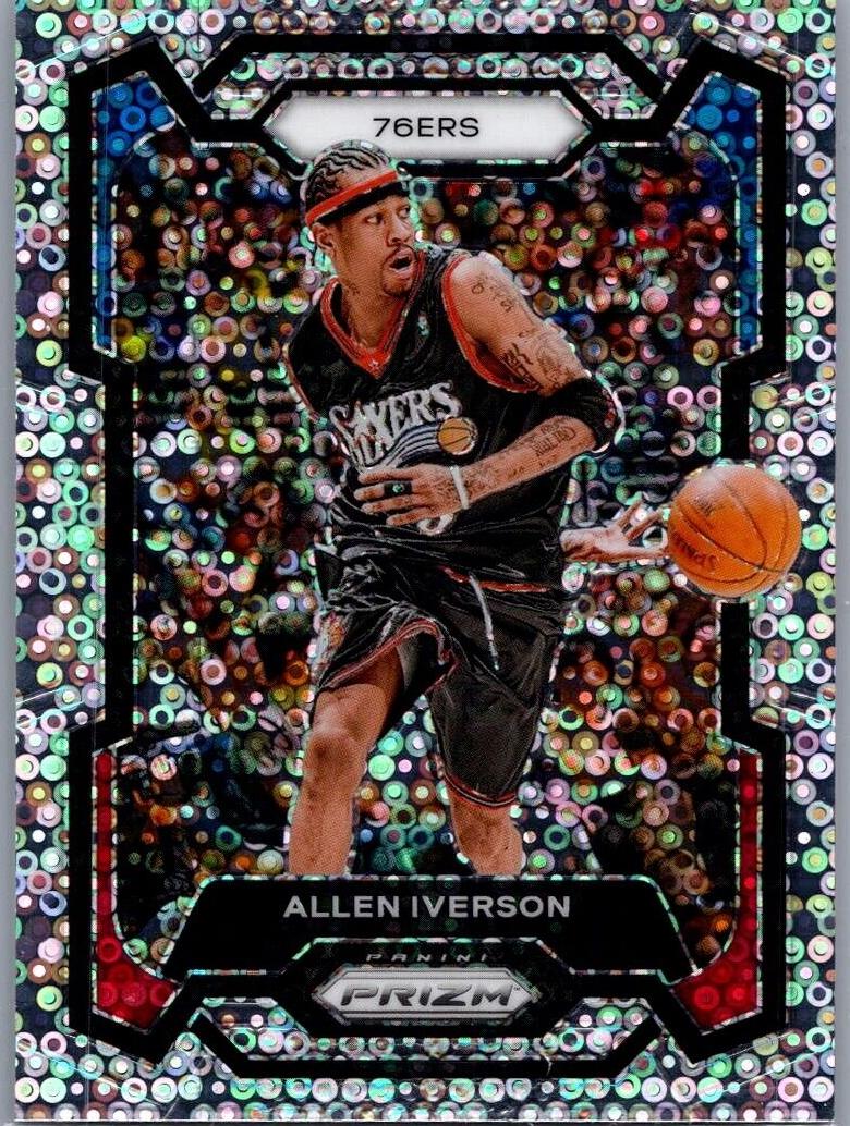 Allen Iverson 2023-24 Prizm Basketball card