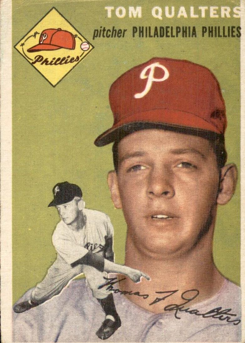 1954 Topps Tom Qualters #174 card