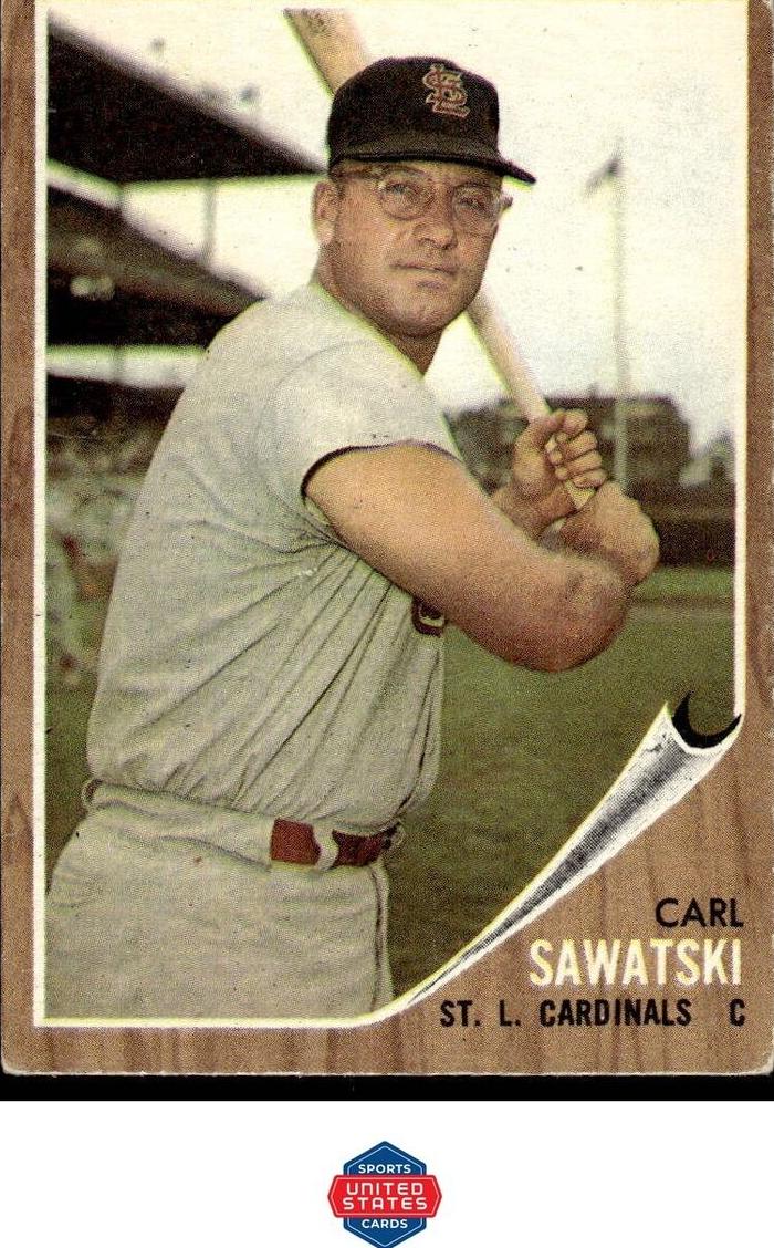 1962 Carl Sawatski #106