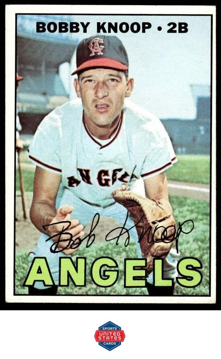 1967 Topps Bobby Knoop #175 card