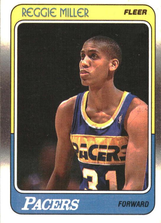 Reggie Miller 1988 Fleer Basketball