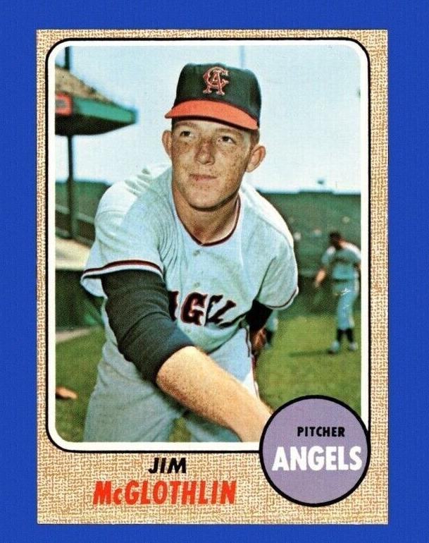 1968 Topps Jim McGlothlin #493 card