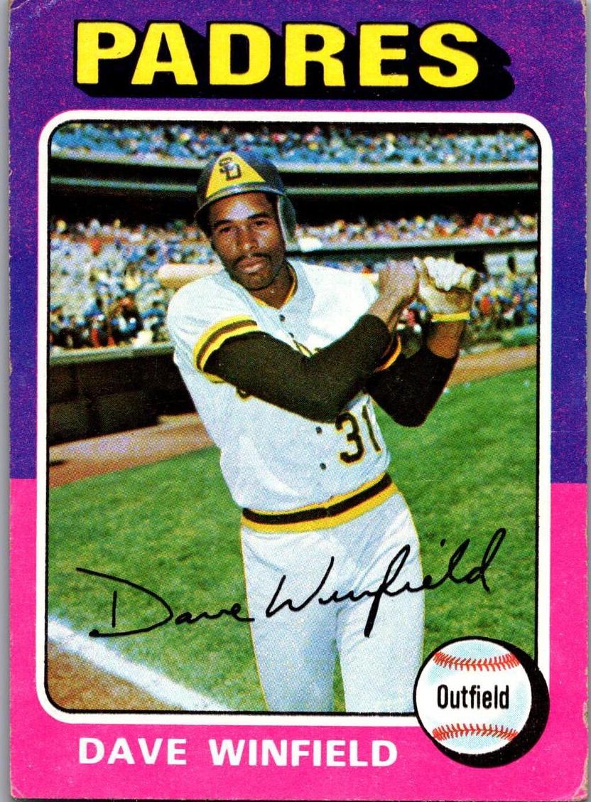 1975 Topps #61 Dave Winfield front