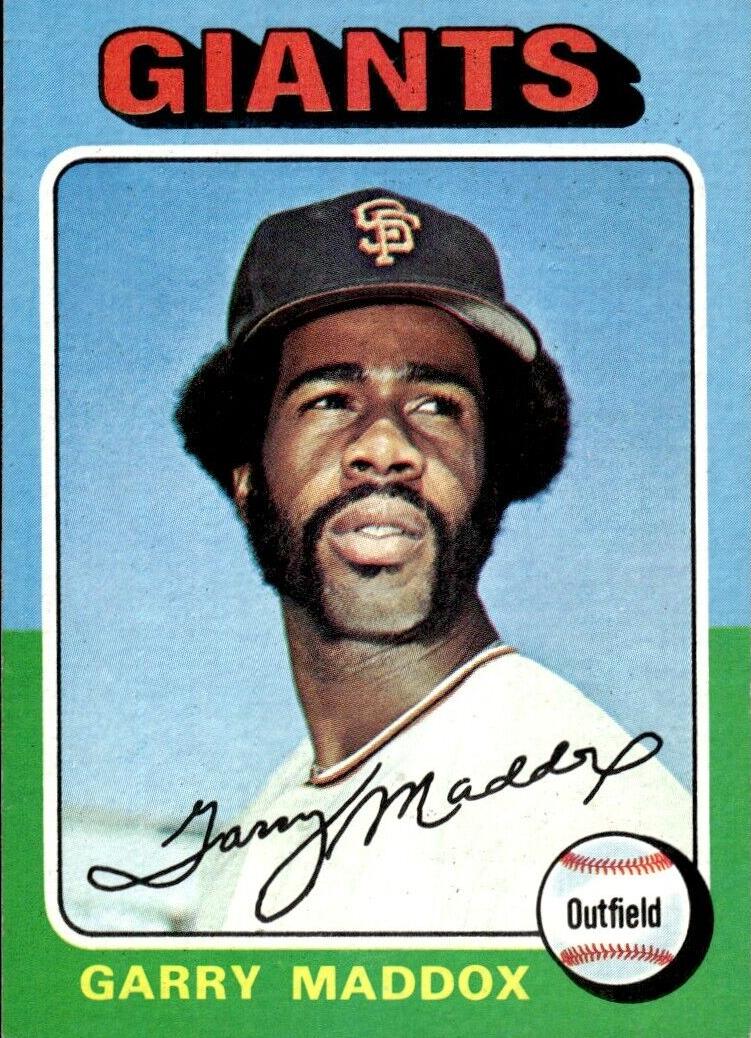 1975 Topps Garry Maddox #240 card