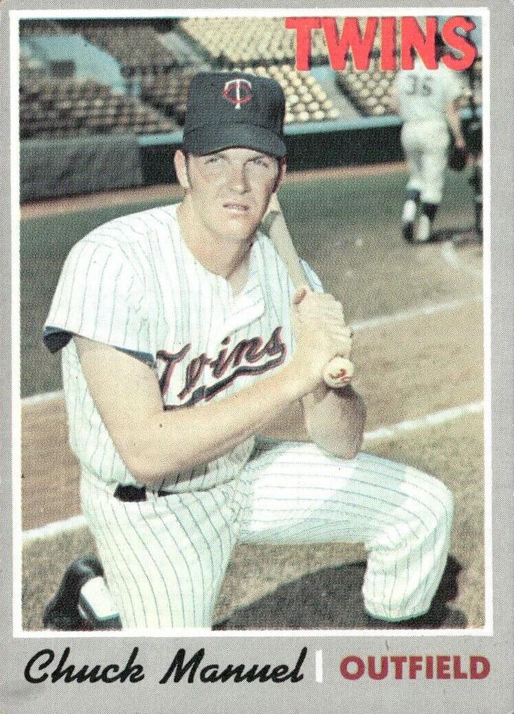 1970 Topps Chuck Manuel #194 card