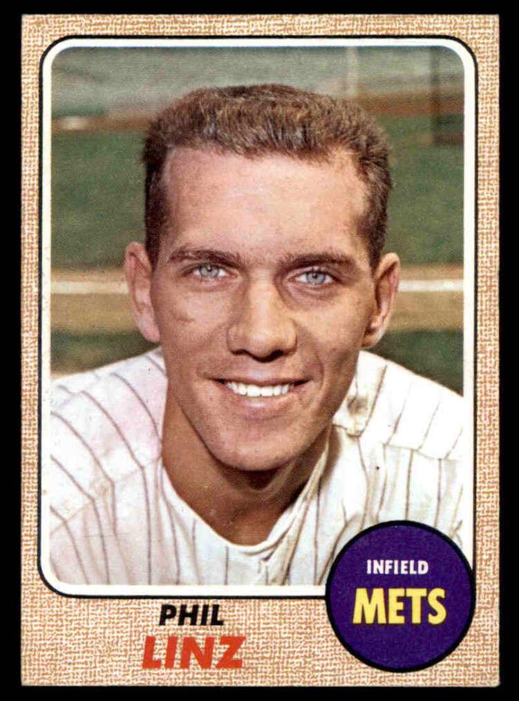 1968 Topps Phil Linz #594 card