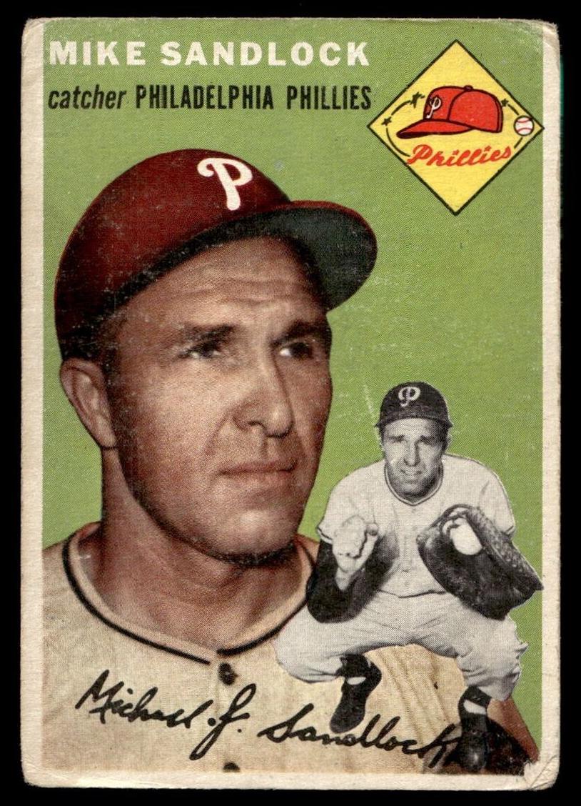 1954 Mike Sandlock #104