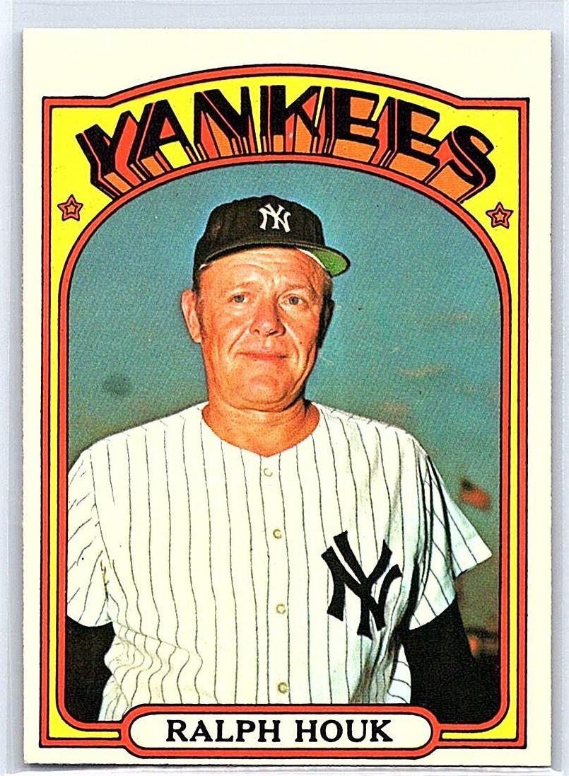1972 Topps Ralph Houk #533 card