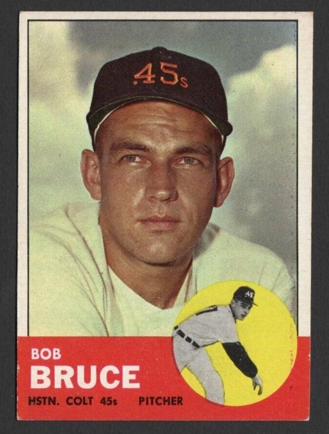 1963 Topps Bob Bruce #24 card