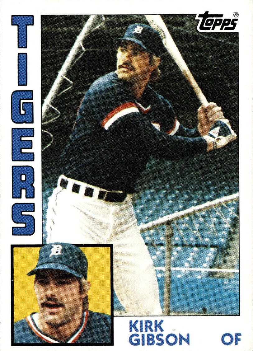 1984 Kirk Gibson #65