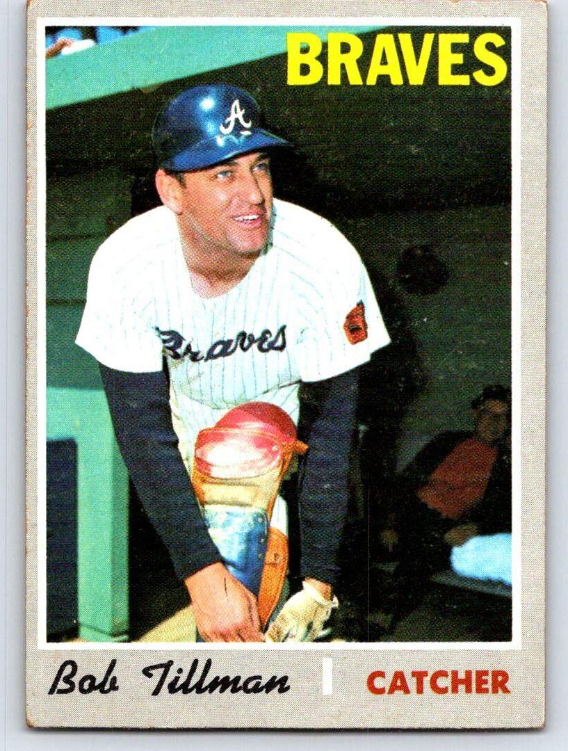 1970 Topps Bob Tillman #668 card