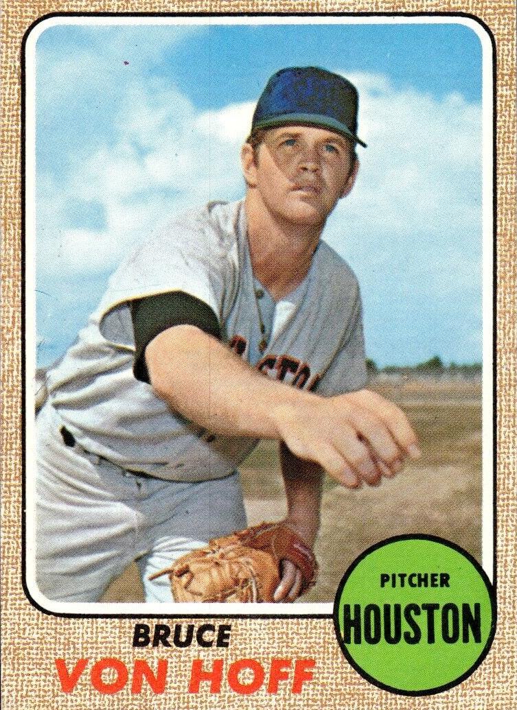 1968 Topps Bruce Von Hoff #529 card