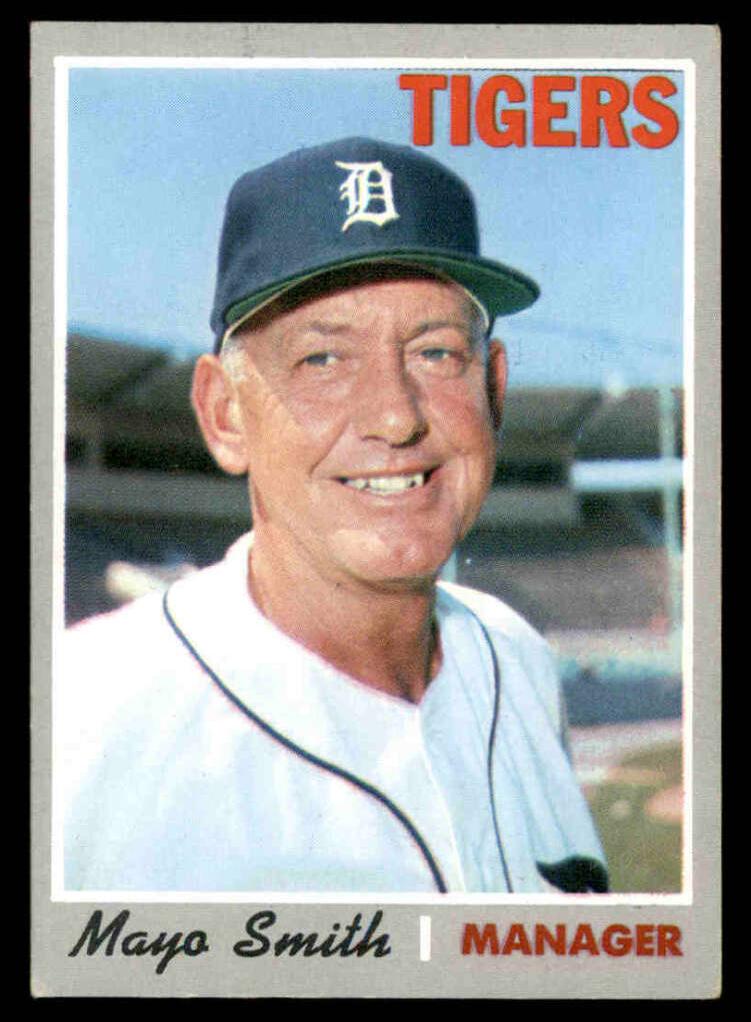 1970 Topps Mayo Smith #313 card