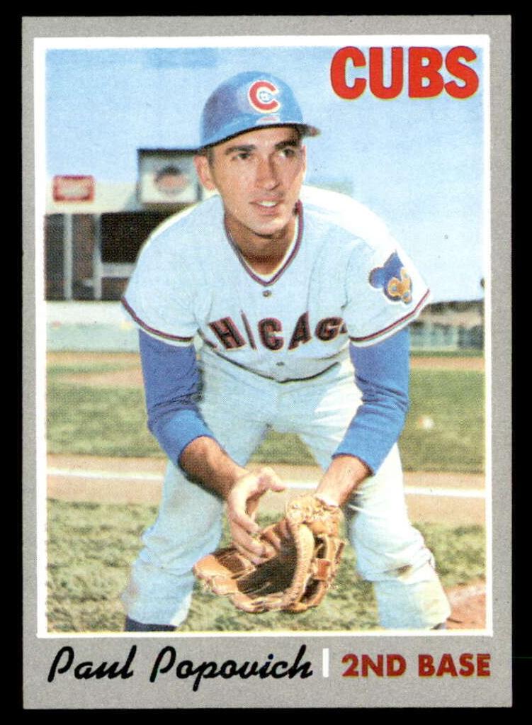 1970 Topps Paul Popovich #258 card