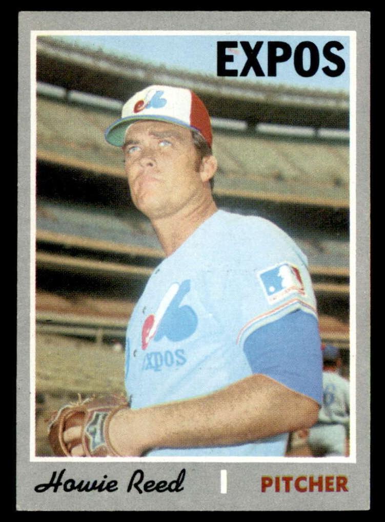1970 Topps Howie Reed #548 card