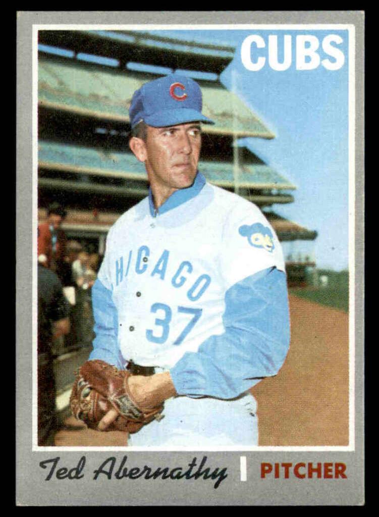 1970 Topps Ted Abernathy #562 card