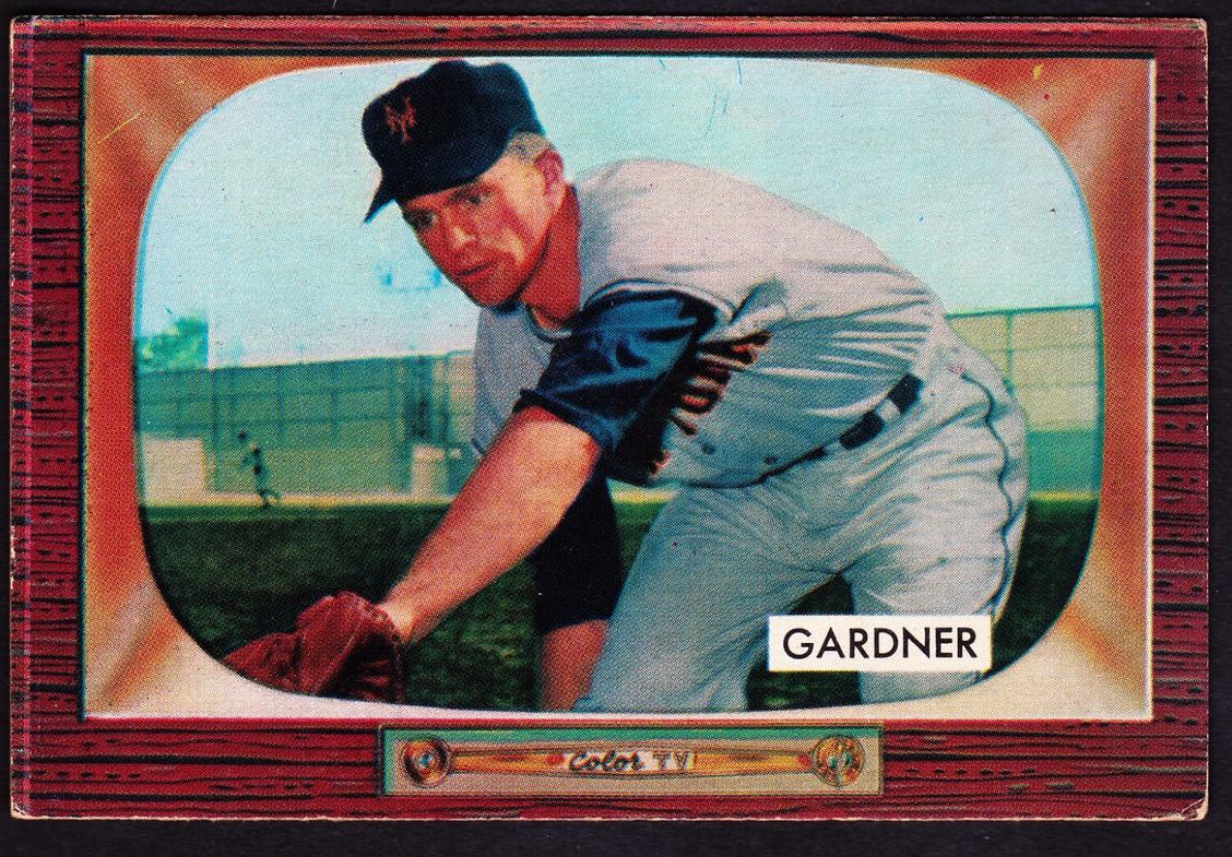 1955 Bowman Billy Gardner #249 card
