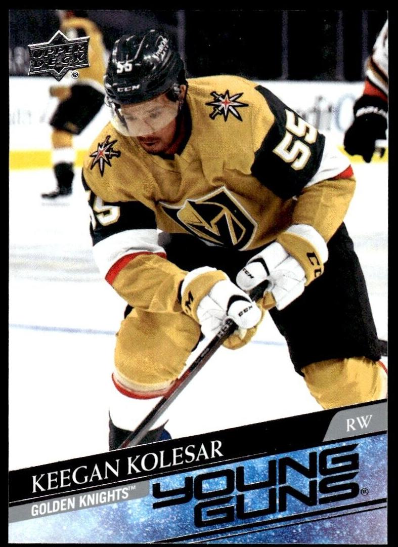 2020 Upper Deck Keegan Kolesar #477 card