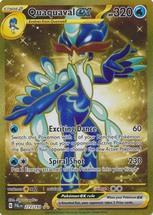 Quaquaval EX 2023 Pokemon Scarlet & Violet Paldea Evolved