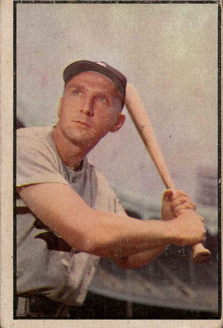 1953 Bowman Color Dick Kryhoski #127 card