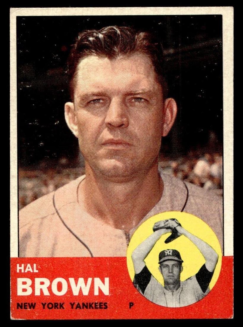 1963 Topps Hal Brown #289 card