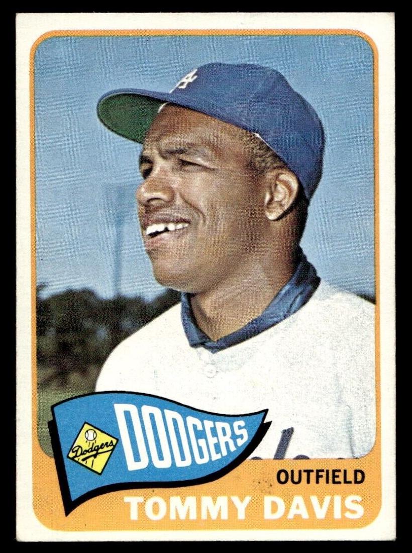 1965 Topps Tommy Davis #370 card