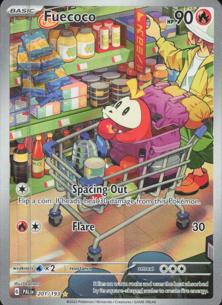 Fuecoco 2023 Pokemon Scarlet & Violet Paldea Evolved